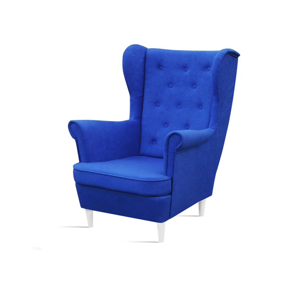 Fotel Uszak Niebieski