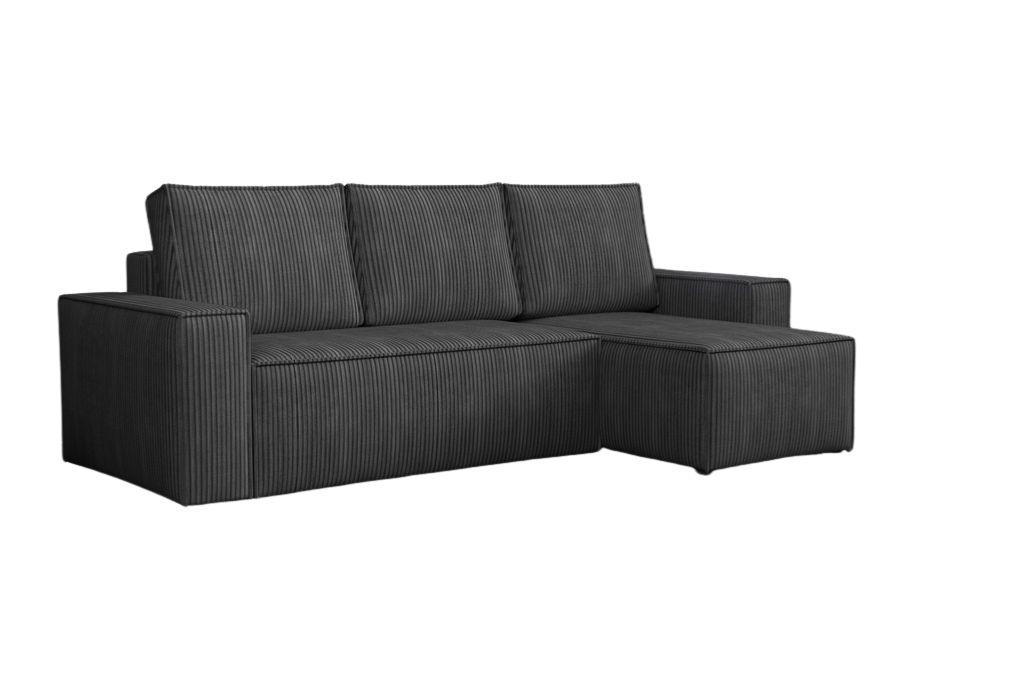 Narożnik Rozkładany BERGAMO SZTRUKS Rogówka Funkcja Spania